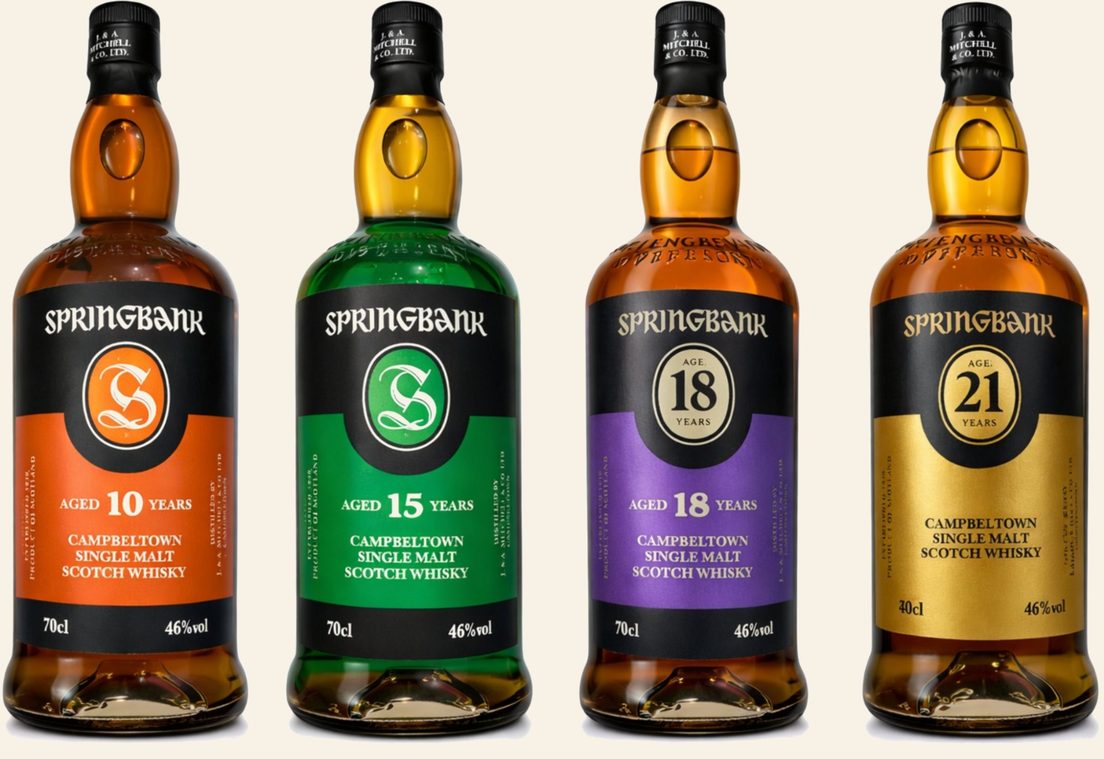 Springbank bottles